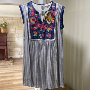 Embroidered dress